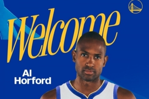 勇士官方：正式与39岁老将霍福德签约 后者新赛季将身披20号球衣