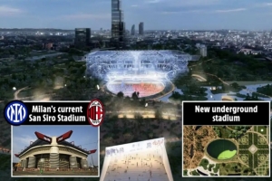 米兰市长：米兰国米要加快新球场进度，市民想看到新球场质量水平