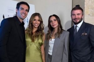 两大帅哥同框！卡卡社媒晒与贝克汉姆合照，曾在米兰短暂共事