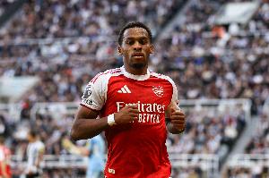 廷伯本场8次赢得对抗、6次抢断，均为阿森纳球员本场最多