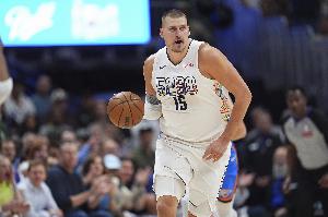 高效表现！约基奇半场5中4拿下14分5板2助