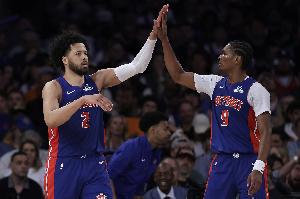 活塞VS灰熊首发：康宁汉姆&艾维&奥萨尔登场 杰罗姆&波普出战