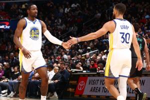 勇士vs开拓者首发：库里+波杰+理查德+库明加+霍福德