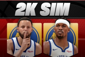 很看好！2K模拟新赛季：库里场均32.8分4.7板6.1助 巴特勒20.9分