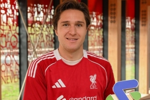 3场1球2助！基耶萨当选利物浦9月最佳球员