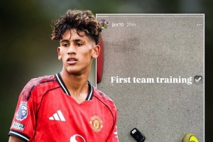 阿莫林谈15岁加布里埃尔参加训练：让小将体会一线队强度很重要