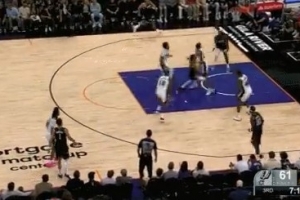 探囊取物！瑞安-邓恩抛传输送炮弹 马威垂直上升双手空接暴扣