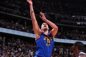 之前0胜4负！约基奇感叹：我第一次得50+赢球 感觉这感觉很好