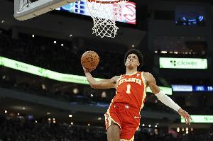 差点四双！新鹰王杰伦·约翰逊爆砍31分18板14助7断 半场20+5+8+5