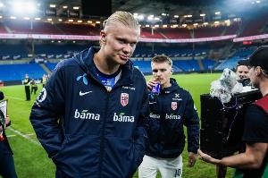 挪威双子星！😎哈兰德16球、厄德高7助攻均排名世欧预第一位