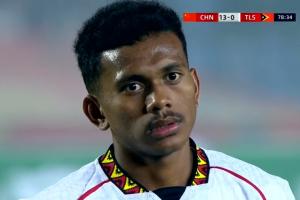 怎么还不结束？东帝汶球员眼神空洞，本方球门被13次洞穿