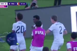 完胜！最后时刻7分钟3球！U20世青赛美国3-0法国2连胜晋级！