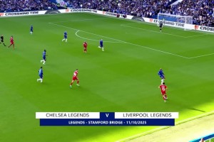 【集锦】传奇赛-巴贝尔制胜阿扎尔登场 利物浦传奇1-0切尔西传奇