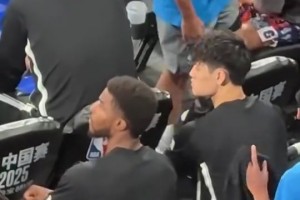 果真被裁了！此前NBA中国赛现场，观众大喊：换曾凡博！