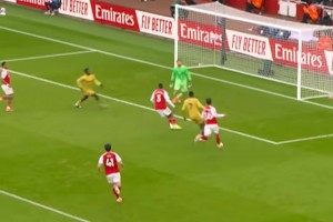 英超官方晒视频：这是阿森纳整个10月唯一一次在英超被射正😅