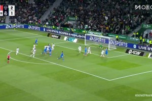 再度扳平！姆巴佩极限救球助攻，贝林厄姆中路抢点破门