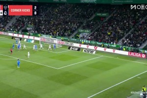 扳平比分！贝林厄姆头球摆渡，怀森顺势抽射破门